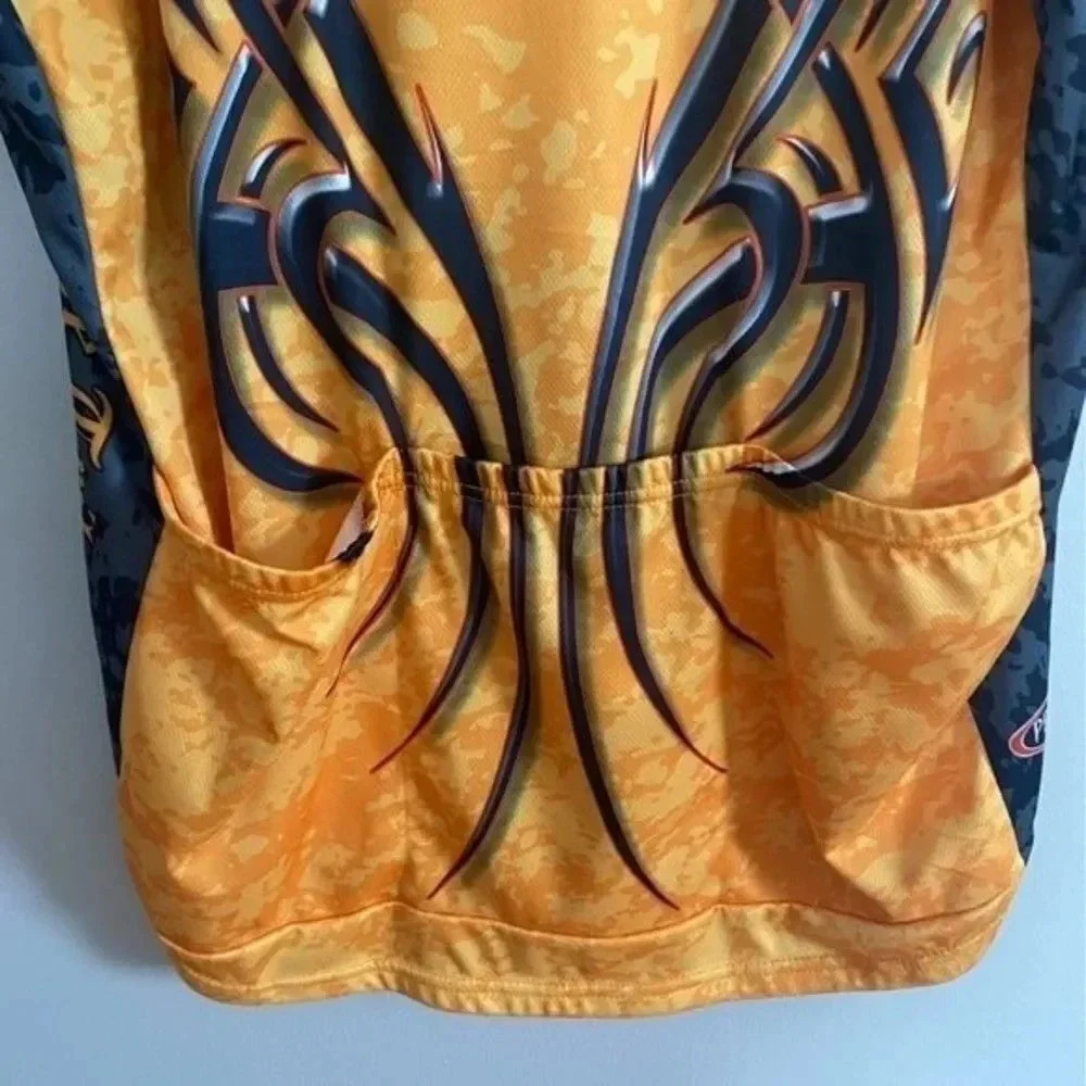 Primal Cycling Jersey Yellow and Black - Picture 8 of 11